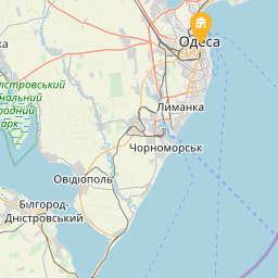 Odessa-Zhukovskogo-Pushkinskaia на карті